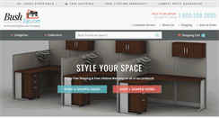 Desktop Screenshot of bushfurniture2go.com